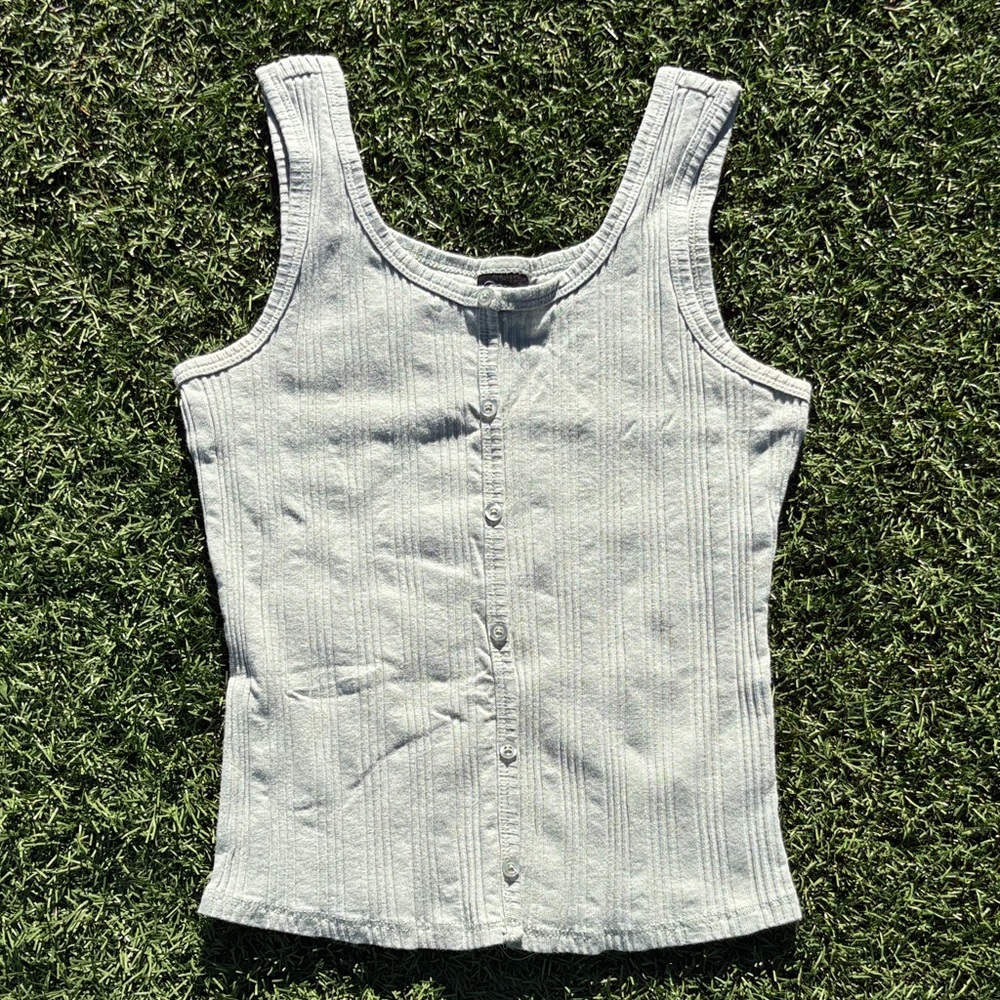 Art Class Light Green Tank Top